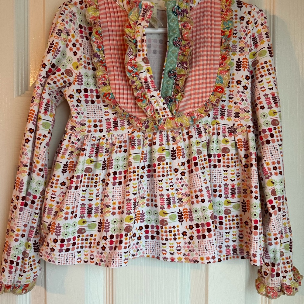 Girls Matilda Jane Long Sleeve Top Size 4